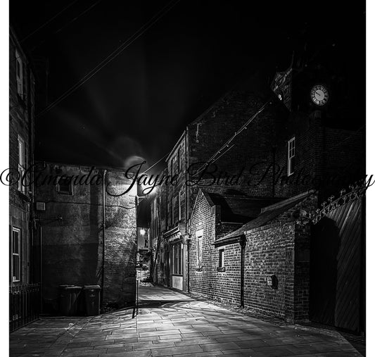 Paikes Street, Alnwick (B&W)