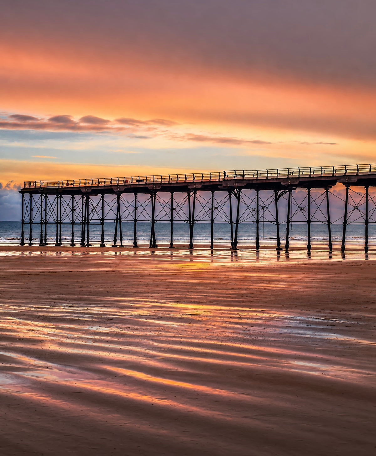 Saltburn Pier, Redcar (Portrait)
