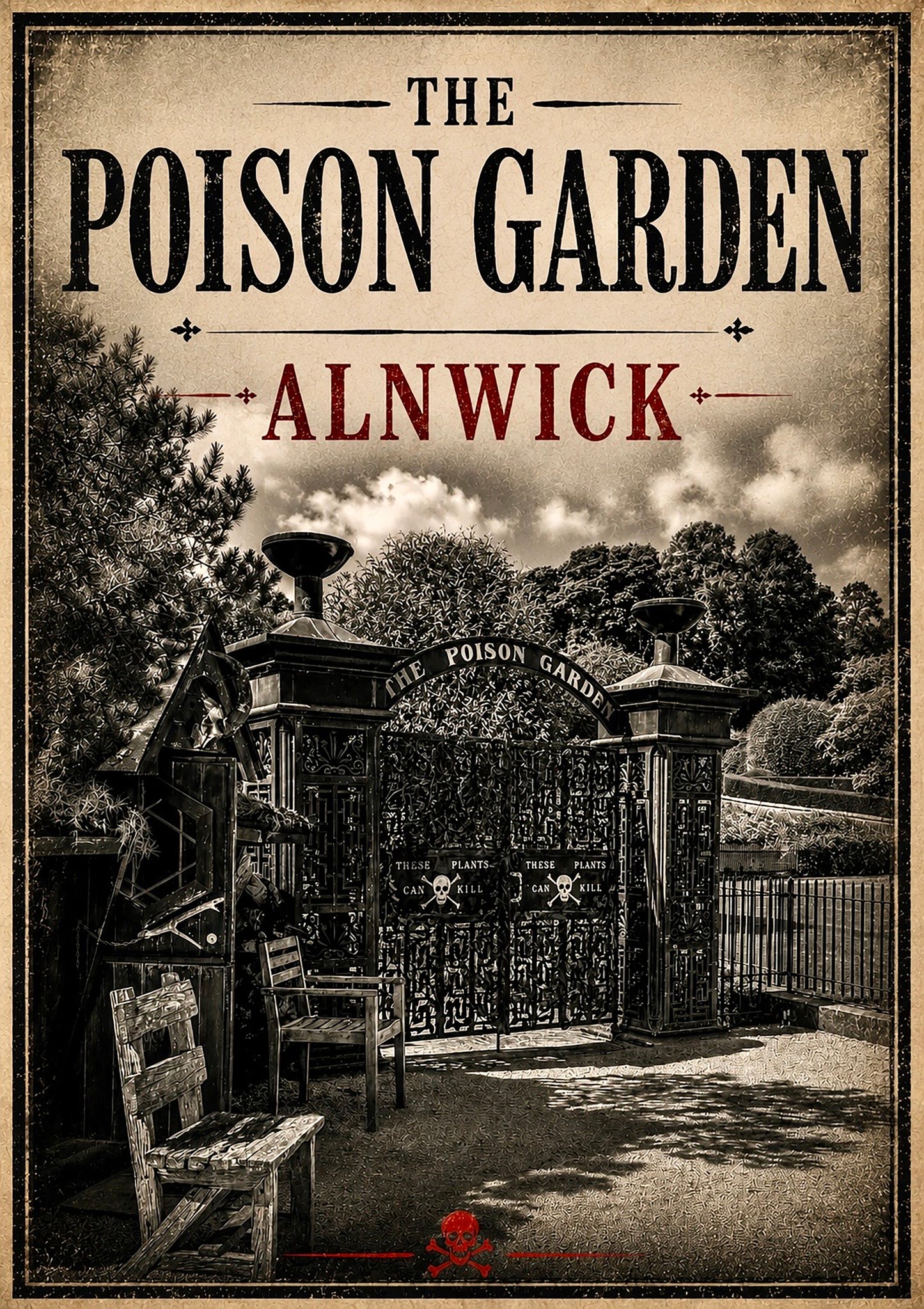 A4 Digital Poster -  Poison Garden, Alnwick