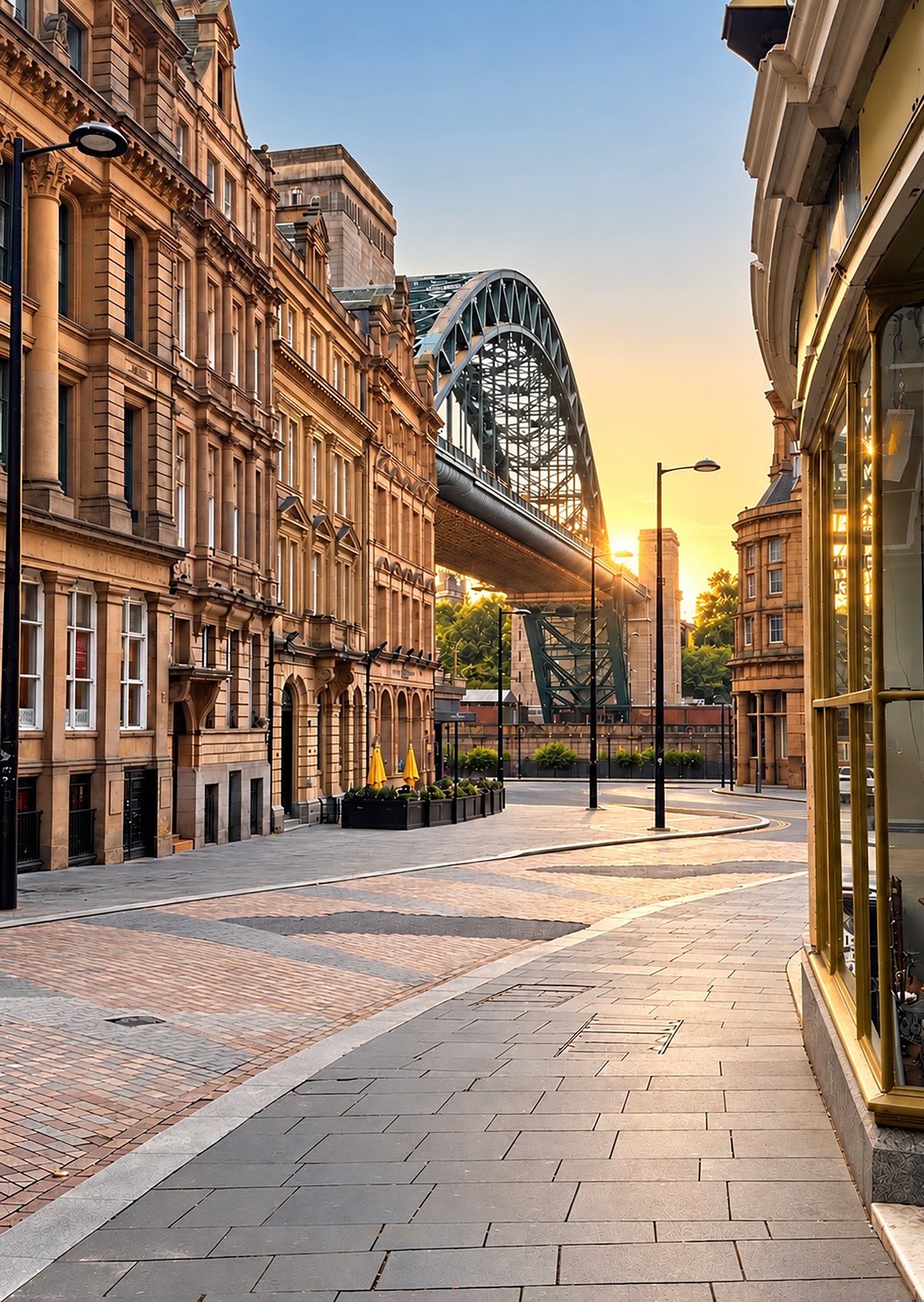 The Tyne Bridge at Dawn