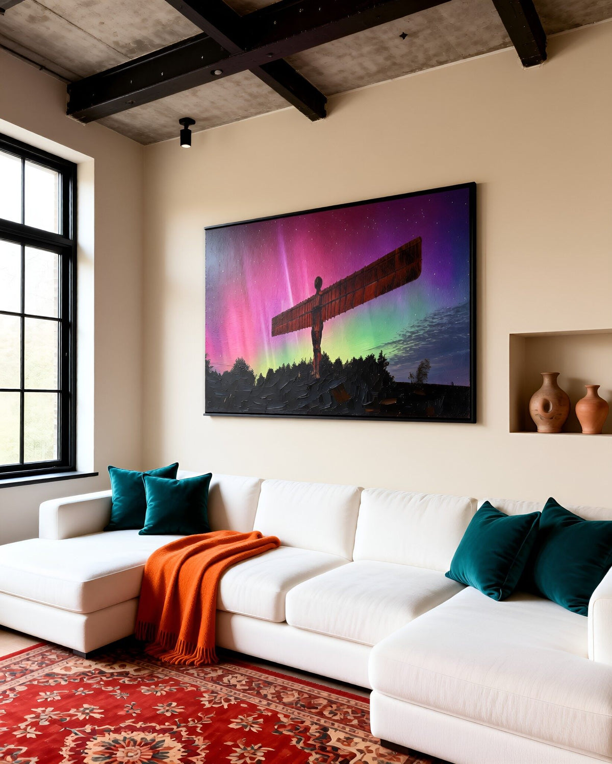 Angel of the North  & The Northern Lights