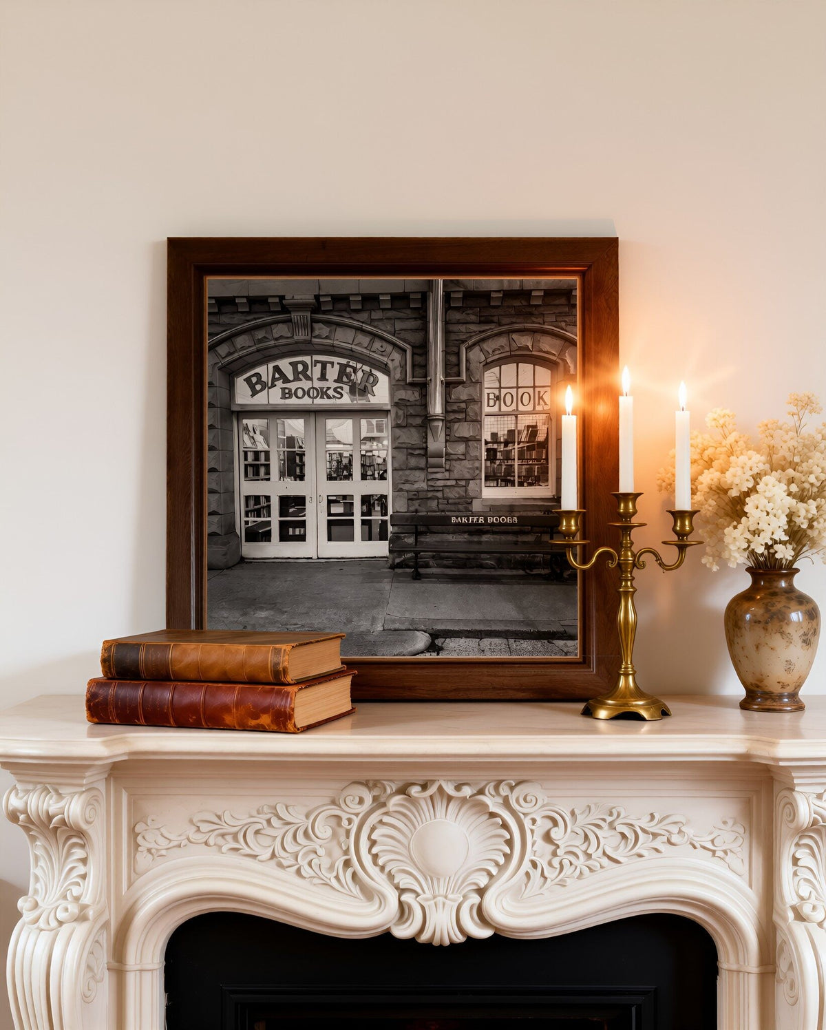 Barter Books, Alnwick (B&W)